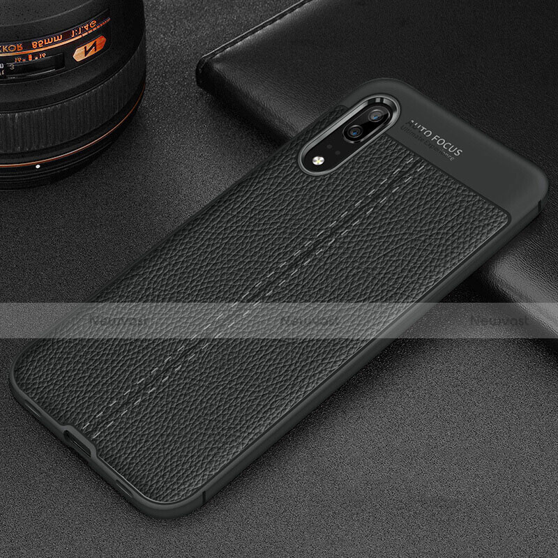 Soft Silicone Gel Leather Snap On Case Cover H06 for Huawei P20