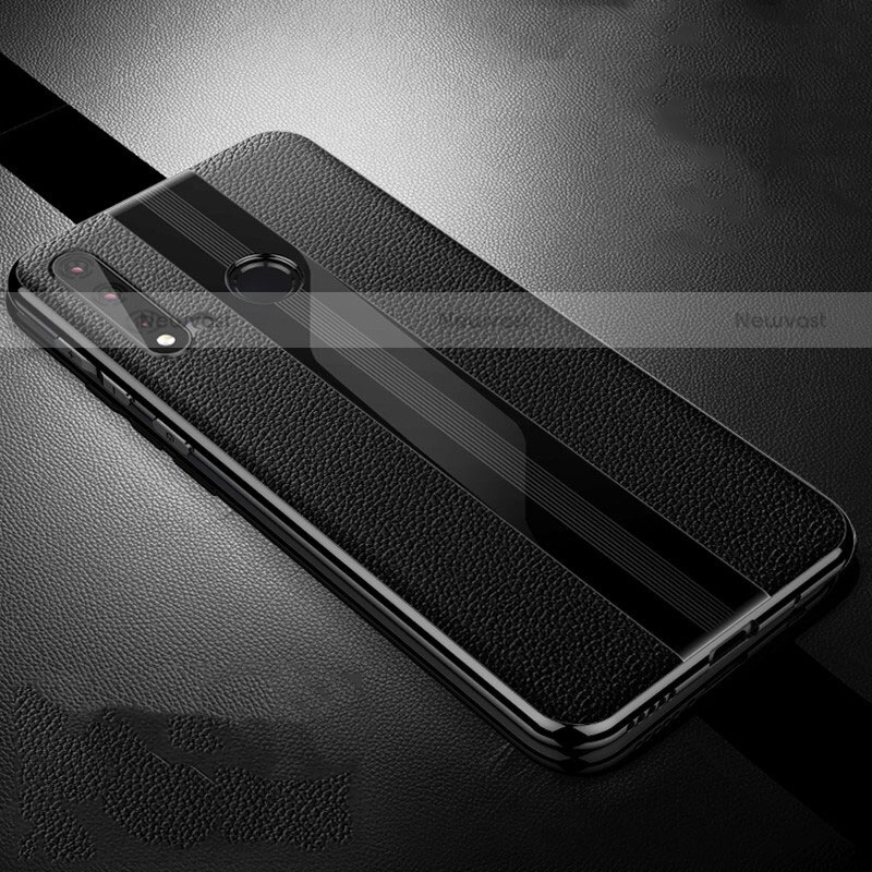 Soft Silicone Gel Leather Snap On Case Cover H06 for Huawei P20 Lite (2019)