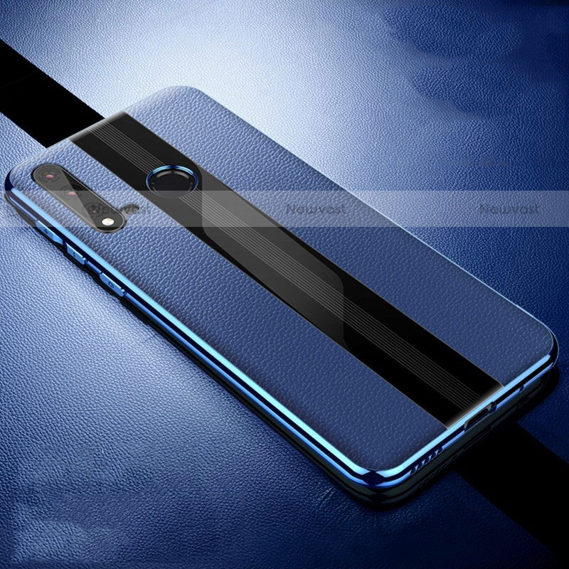 Soft Silicone Gel Leather Snap On Case Cover H06 for Huawei P20 Lite (2019)