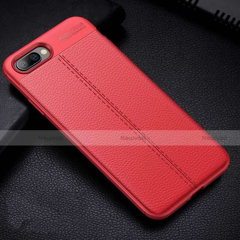 Soft Silicone Gel Leather Snap On Case Cover H07 for Oppo R17 Neo