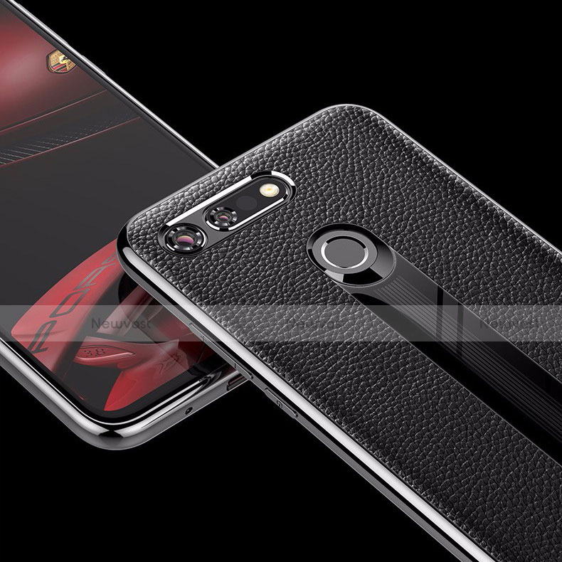 Soft Silicone Gel Leather Snap On Case Cover M01 for Huawei Honor View 20