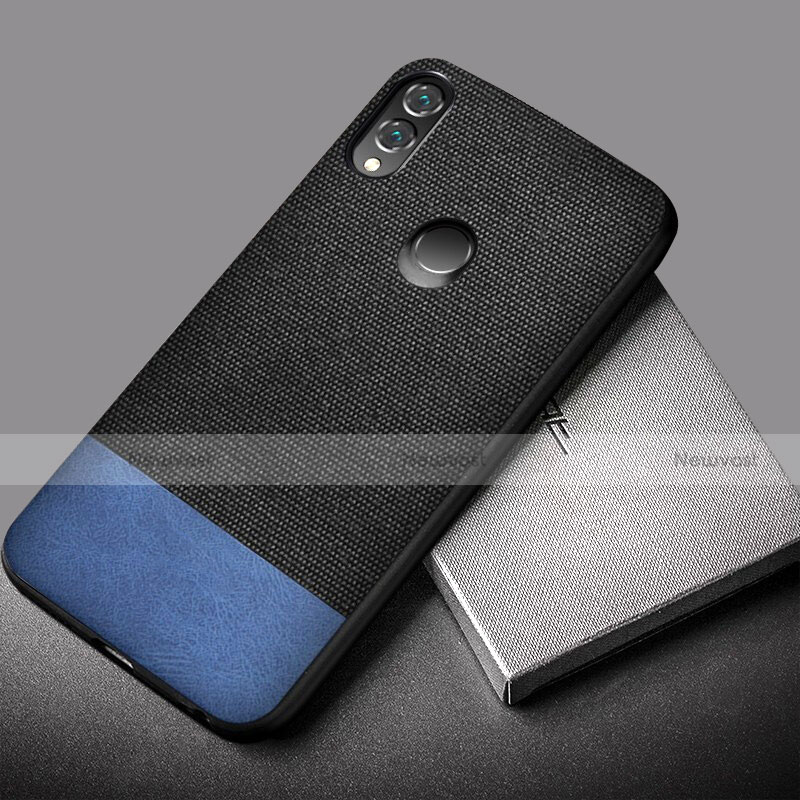 Soft Silicone Gel Leather Snap On Case Cover S01 for Huawei Honor 10 Lite