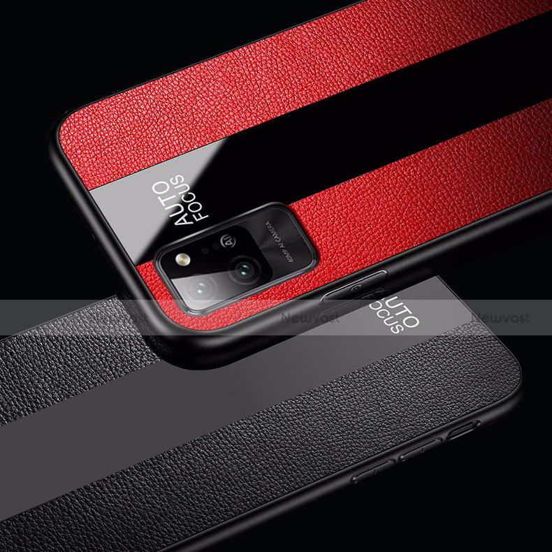 Soft Silicone Gel Leather Snap On Case Cover S01 for Huawei Honor Play4 Pro 5G