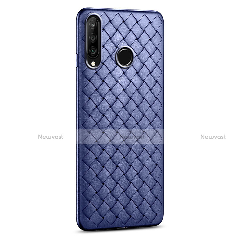 Soft Silicone Gel Leather Snap On Case Cover S01 for Huawei P30 Lite XL