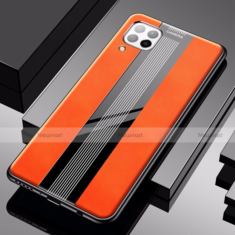 Soft Silicone Gel Leather Snap On Case Cover S01 for Huawei P40 Lite