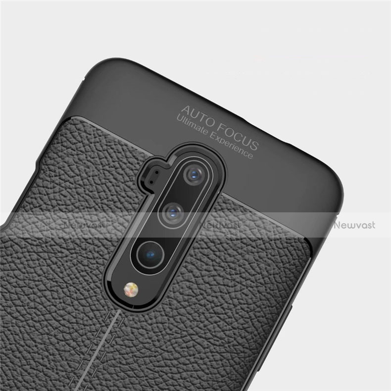 Soft Silicone Gel Leather Snap On Case Cover S01 for OnePlus 7T Pro 5G