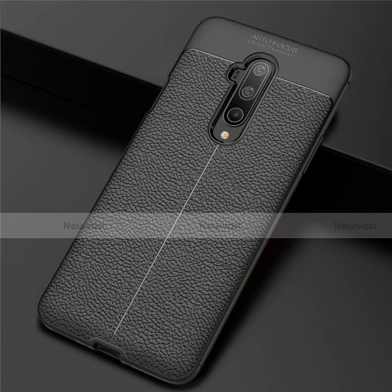 Soft Silicone Gel Leather Snap On Case Cover S01 for OnePlus 7T Pro 5G