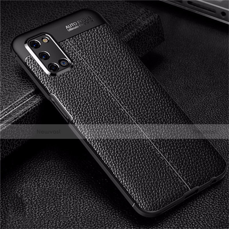 Soft Silicone Gel Leather Snap On Case Cover S01 for Oppo A92