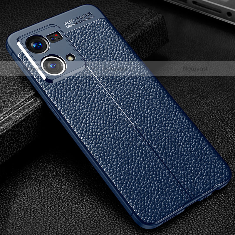 Soft Silicone Gel Leather Snap On Case Cover S01 for Oppo F21s Pro 4G