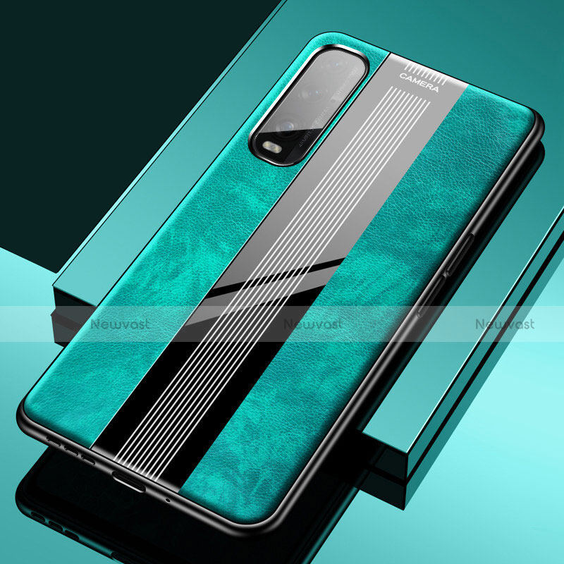 Soft Silicone Gel Leather Snap On Case Cover S01 for Oppo Find X2