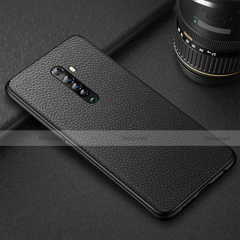Soft Silicone Gel Leather Snap On Case Cover S01 for Oppo Reno2