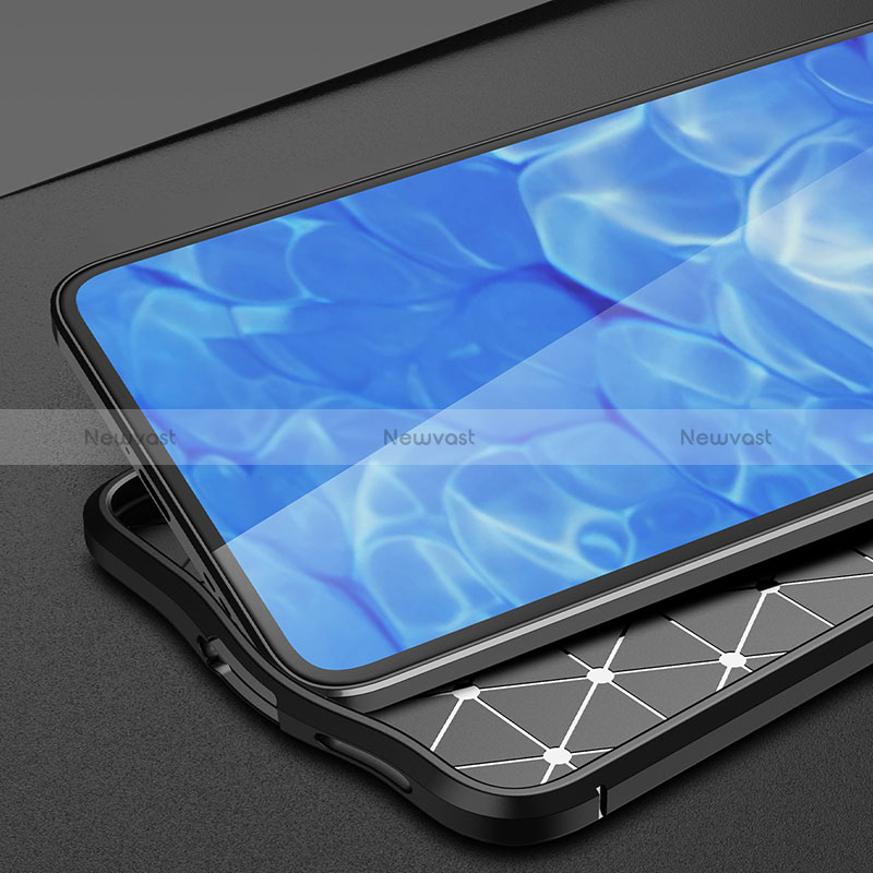 Soft Silicone Gel Leather Snap On Case Cover S01 for Oppo Reno6 5G