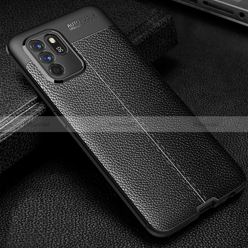 Soft Silicone Gel Leather Snap On Case Cover S01 for Oppo Reno6 Z 5G