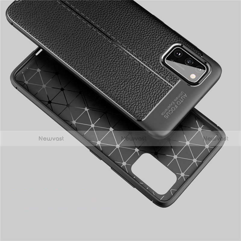 Soft Silicone Gel Leather Snap On Case Cover S01 for Samsung Galaxy A41