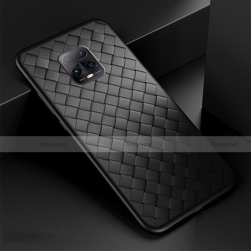 Soft Silicone Gel Leather Snap On Case Cover S01 for Xiaomi Redmi 10X 5G