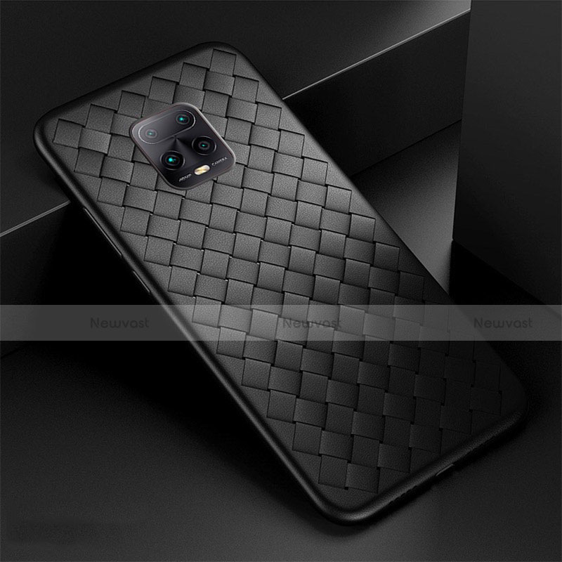 Soft Silicone Gel Leather Snap On Case Cover S01 for Xiaomi Redmi 10X Pro 5G