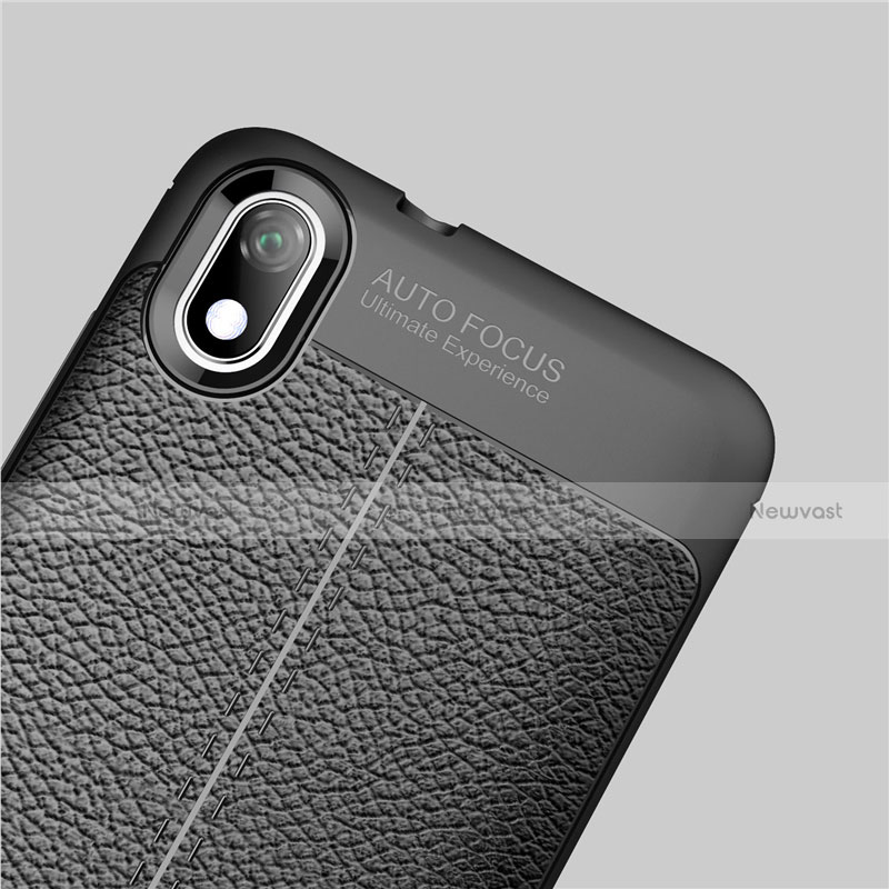 Soft Silicone Gel Leather Snap On Case Cover S01 for Xiaomi Redmi 7A