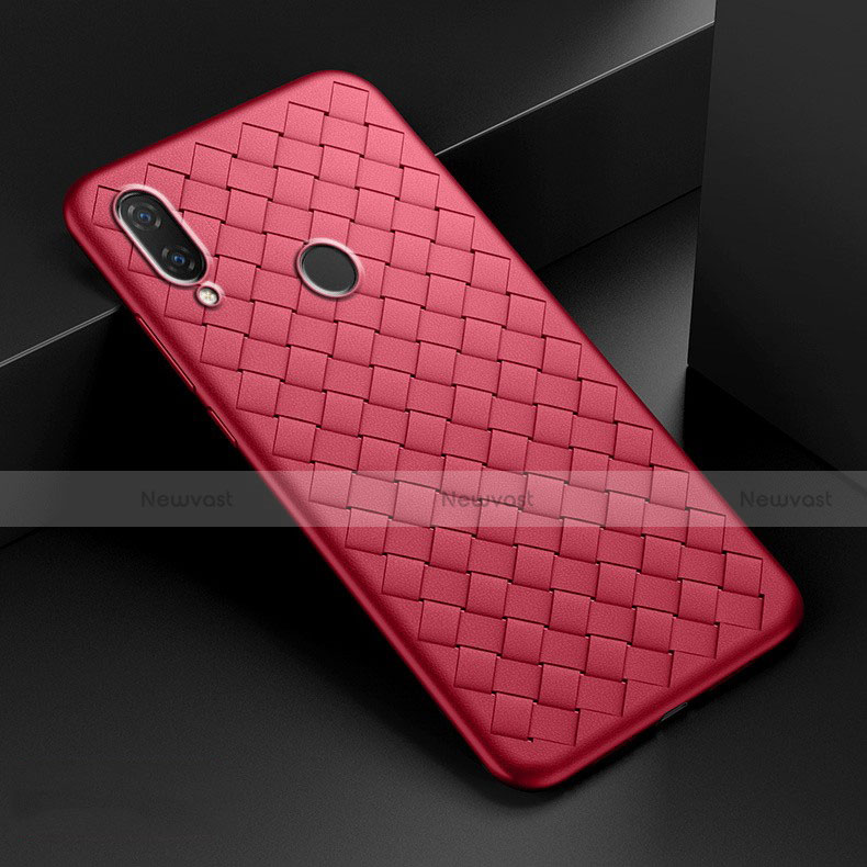 Soft Silicone Gel Leather Snap On Case Cover S01 for Xiaomi Redmi Note 7 Pro
