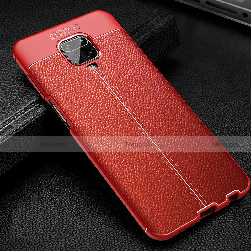 Soft Silicone Gel Leather Snap On Case Cover S01 for Xiaomi Redmi Note 9 Pro