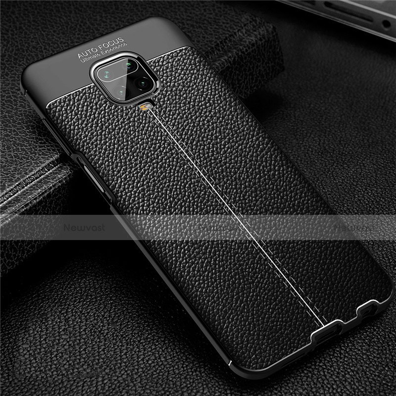 Soft Silicone Gel Leather Snap On Case Cover S01 for Xiaomi Redmi Note 9S