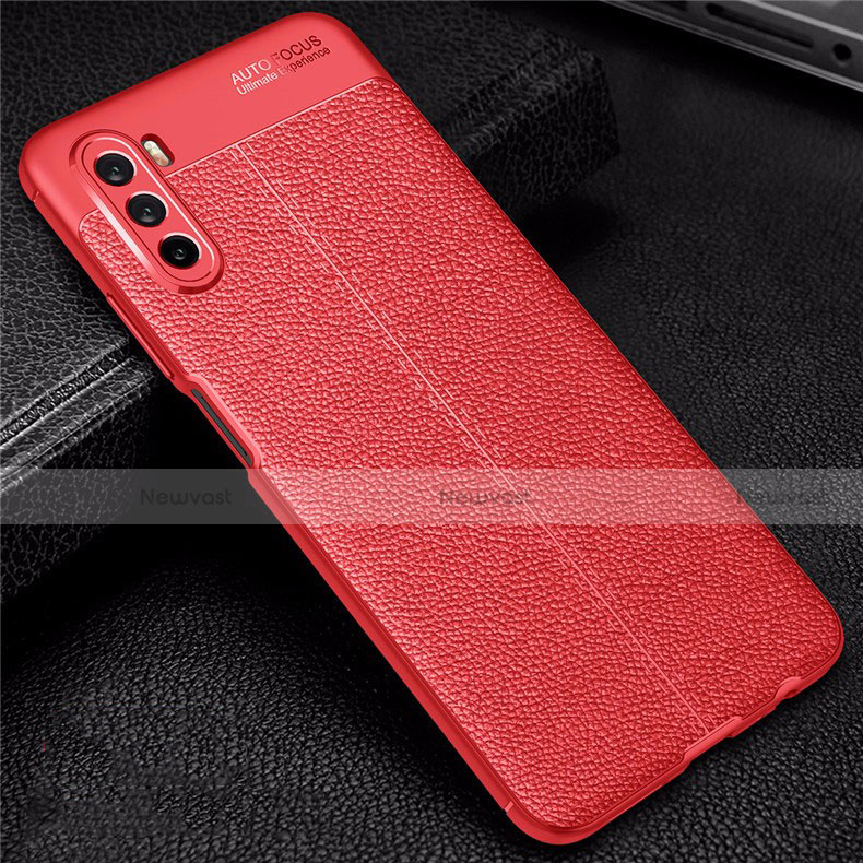 Soft Silicone Gel Leather Snap On Case Cover S02 for Huawei Mate 40 Lite 5G