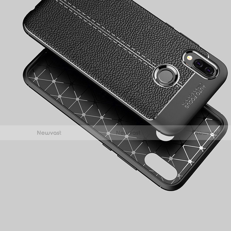 Soft Silicone Gel Leather Snap On Case Cover S02 for Huawei Nova 3e
