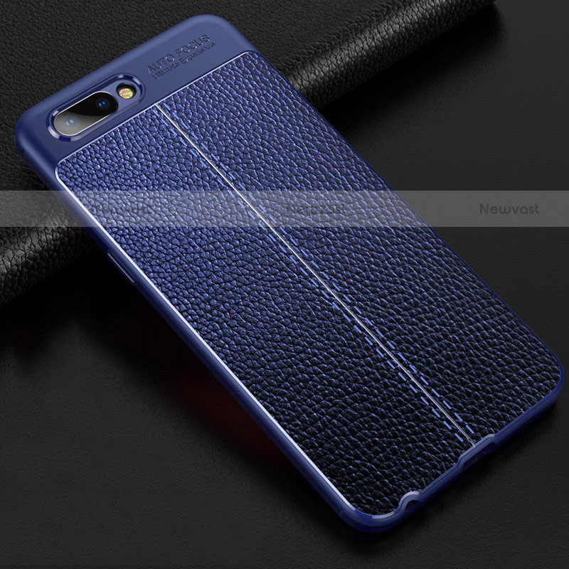 Soft Silicone Gel Leather Snap On Case Cover S02 for Oppo A12e