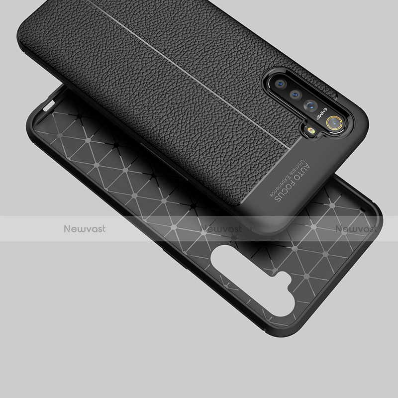 Soft Silicone Gel Leather Snap On Case Cover S02 for Realme X2