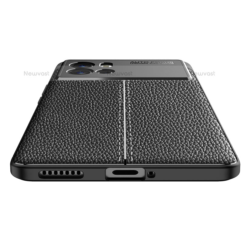 Soft Silicone Gel Leather Snap On Case Cover S02 for Vivo iQOO 9 Pro 5G