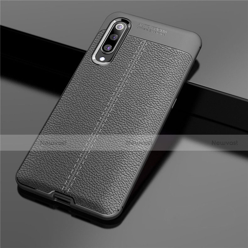 Soft Silicone Gel Leather Snap On Case Cover S02 for Xiaomi Mi A3 Lite