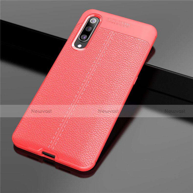Soft Silicone Gel Leather Snap On Case Cover S02 for Xiaomi Mi A3 Lite