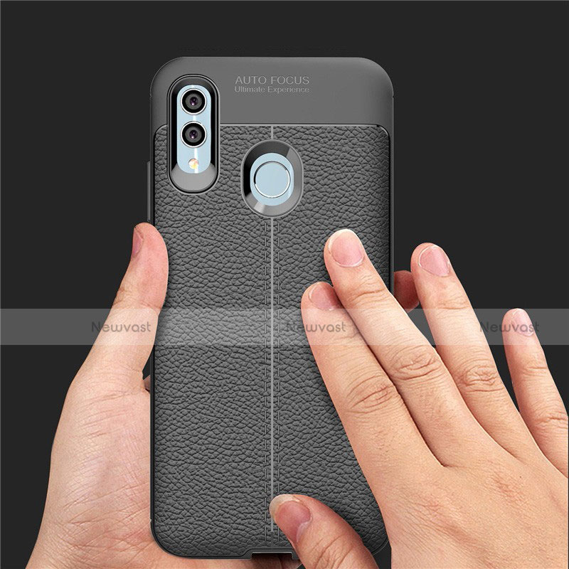 Soft Silicone Gel Leather Snap On Case Cover S03 for Huawei Honor 10 Lite