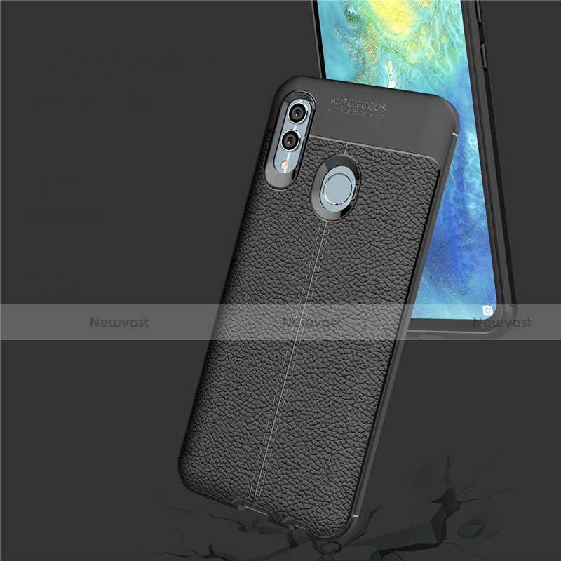 Soft Silicone Gel Leather Snap On Case Cover S03 for Huawei Honor 10 Lite