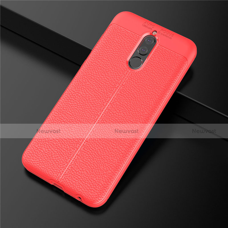 Soft Silicone Gel Leather Snap On Case Cover S03 for Huawei Mate 10 Lite