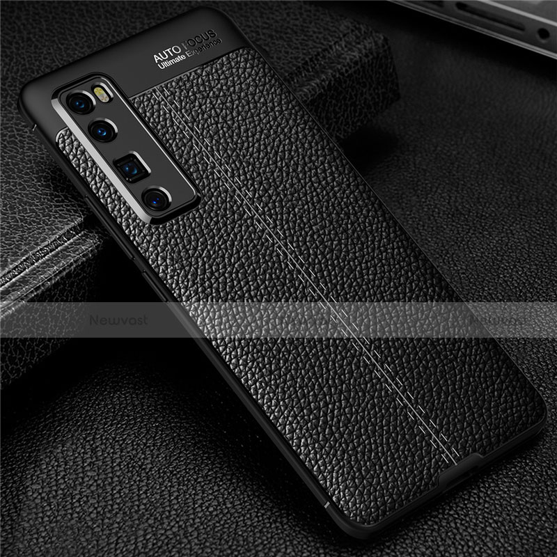Soft Silicone Gel Leather Snap On Case Cover S03 for Huawei Nova 7 Pro 5G