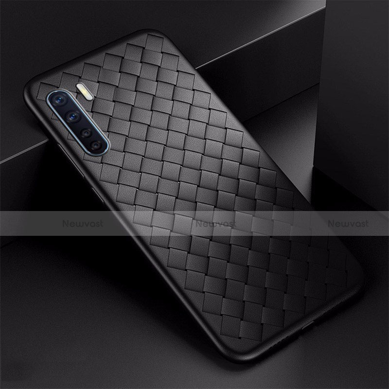 Soft Silicone Gel Leather Snap On Case Cover S03 for Oppo A91