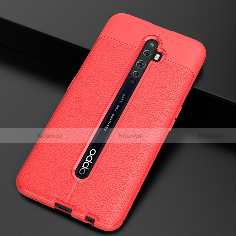 Soft Silicone Gel Leather Snap On Case Cover S03 for Oppo Reno2 Z