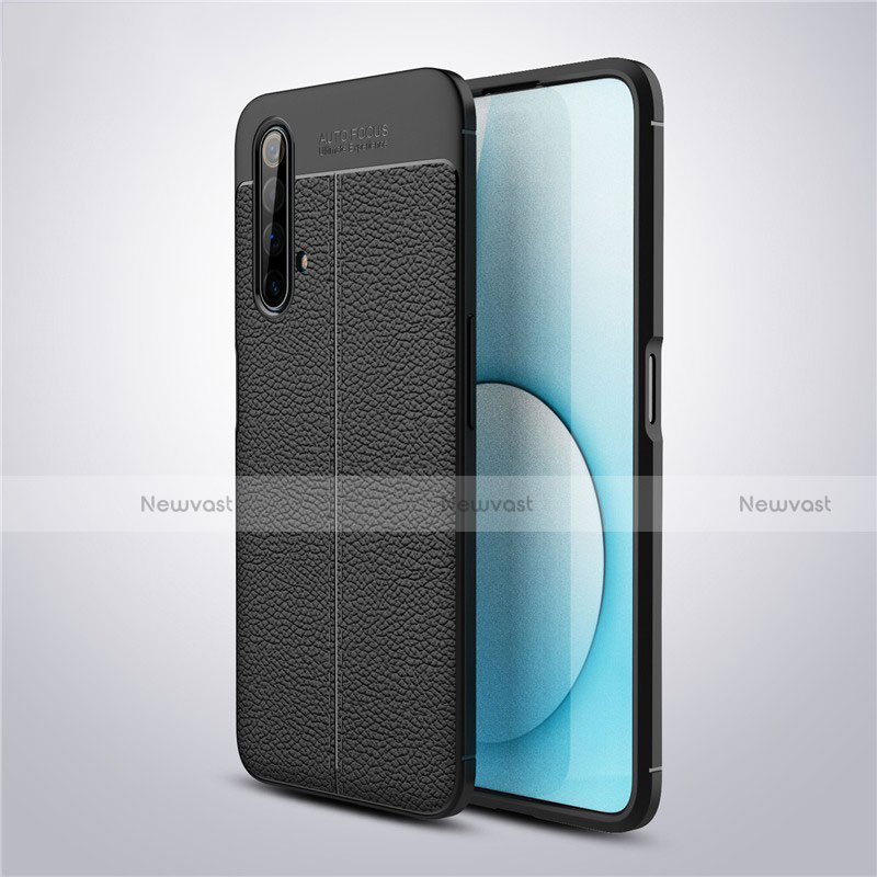 Soft Silicone Gel Leather Snap On Case Cover S03 for Realme X50m 5G