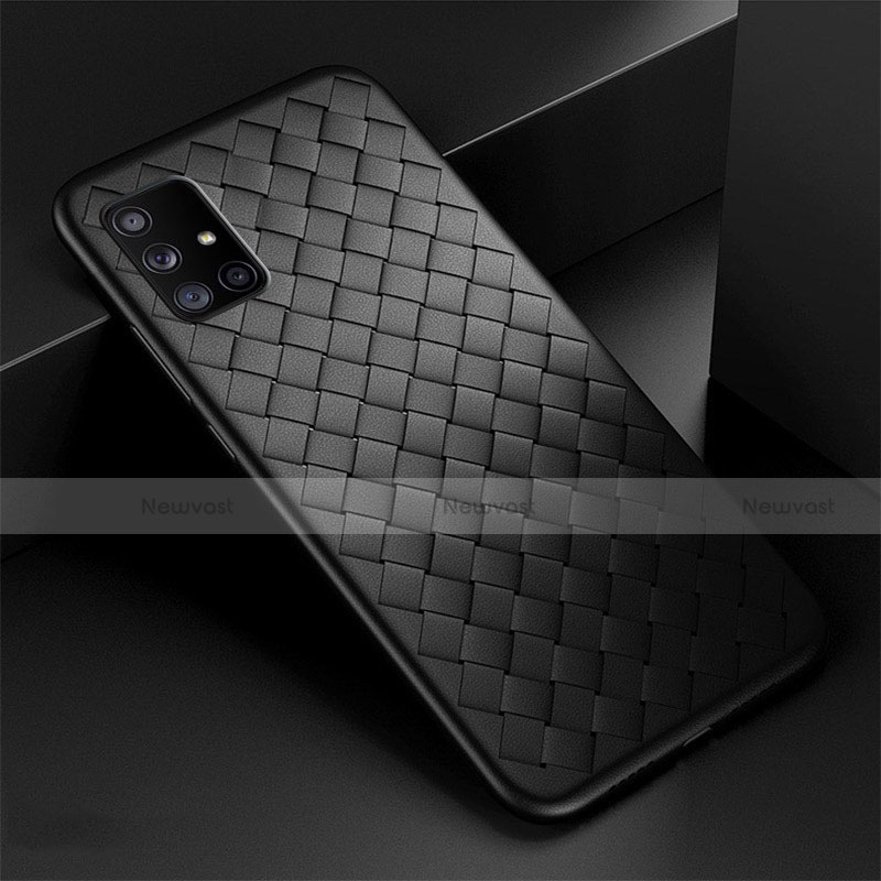 Soft Silicone Gel Leather Snap On Case Cover S03 for Samsung Galaxy A71 5G