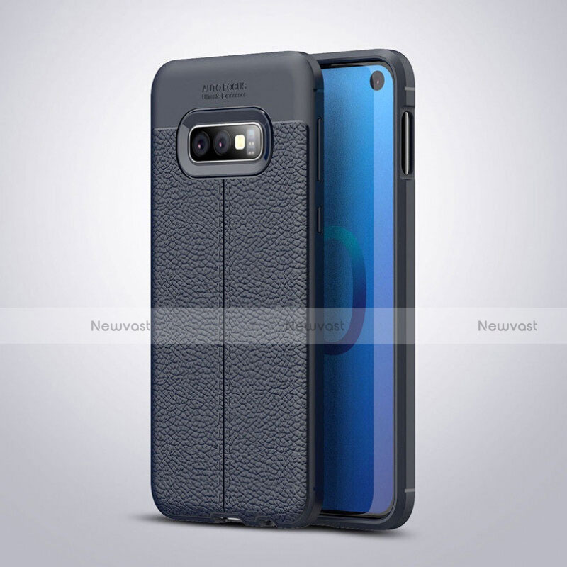 Soft Silicone Gel Leather Snap On Case Cover S03 for Samsung Galaxy S10e