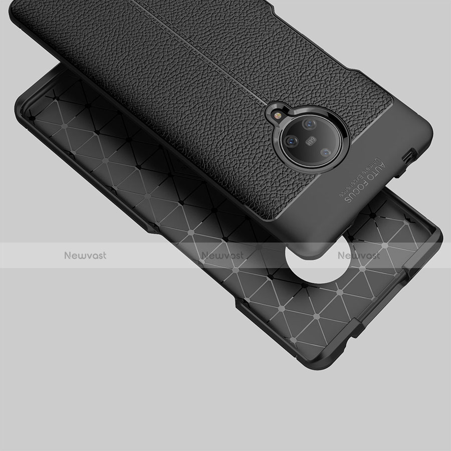 Soft Silicone Gel Leather Snap On Case Cover S03 for Vivo Nex 3S