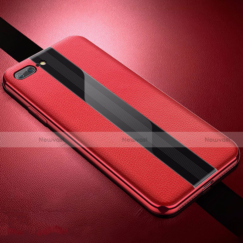 Soft Silicone Gel Leather Snap On Case Cover S04 for Apple iPhone 8 Plus