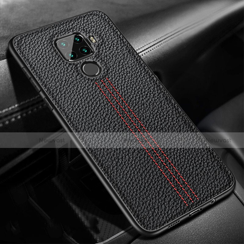 Soft Silicone Gel Leather Snap On Case Cover S04 for Huawei Nova 5z