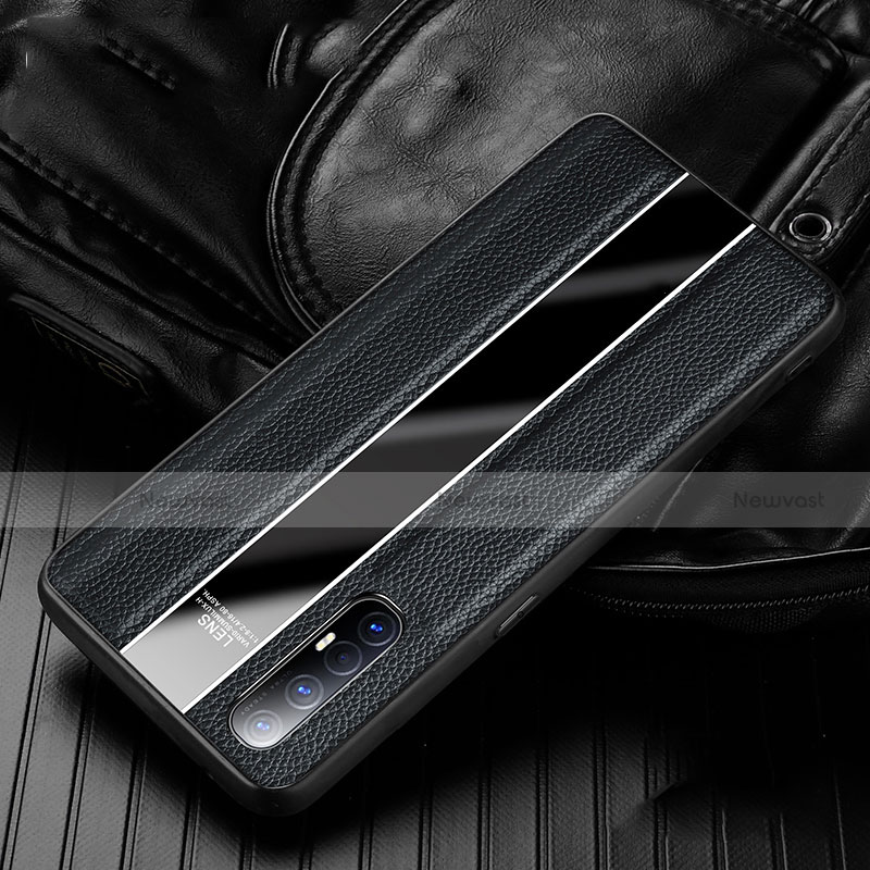 Soft Silicone Gel Leather Snap On Case Cover S04 for Oppo Find X2 Neo
