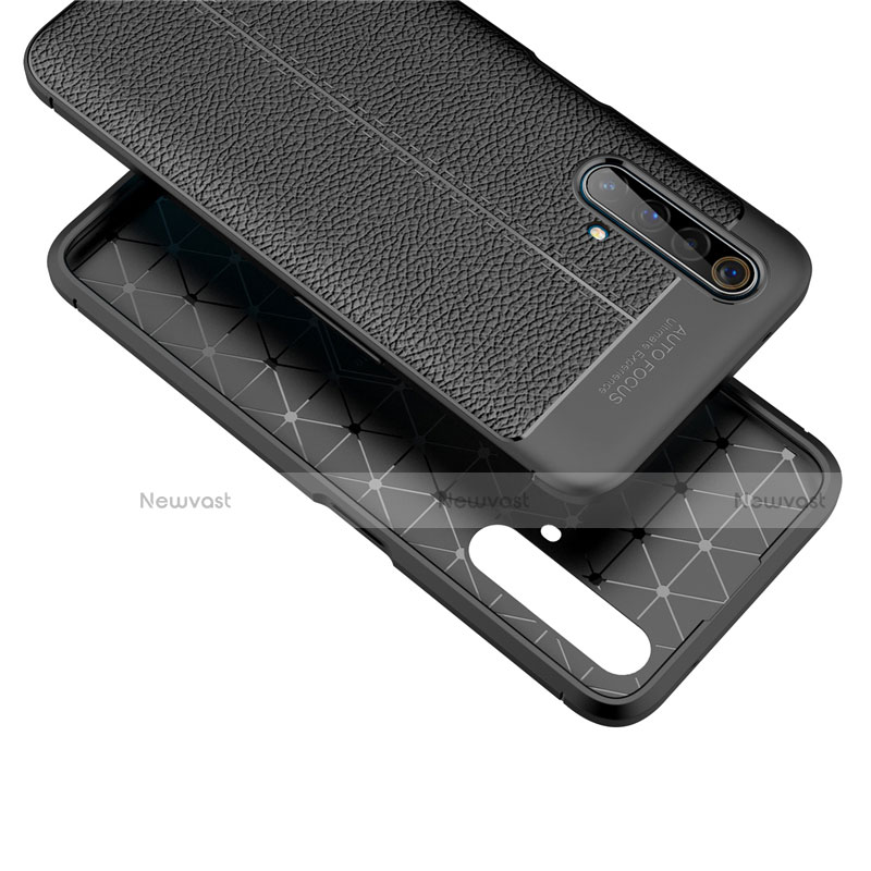 Soft Silicone Gel Leather Snap On Case Cover S04 for Realme X50 5G