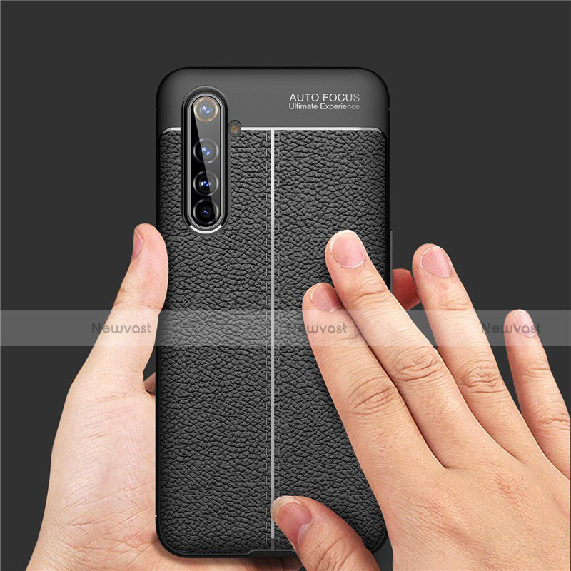 Soft Silicone Gel Leather Snap On Case Cover S04 for Realme X50 Pro 5G
