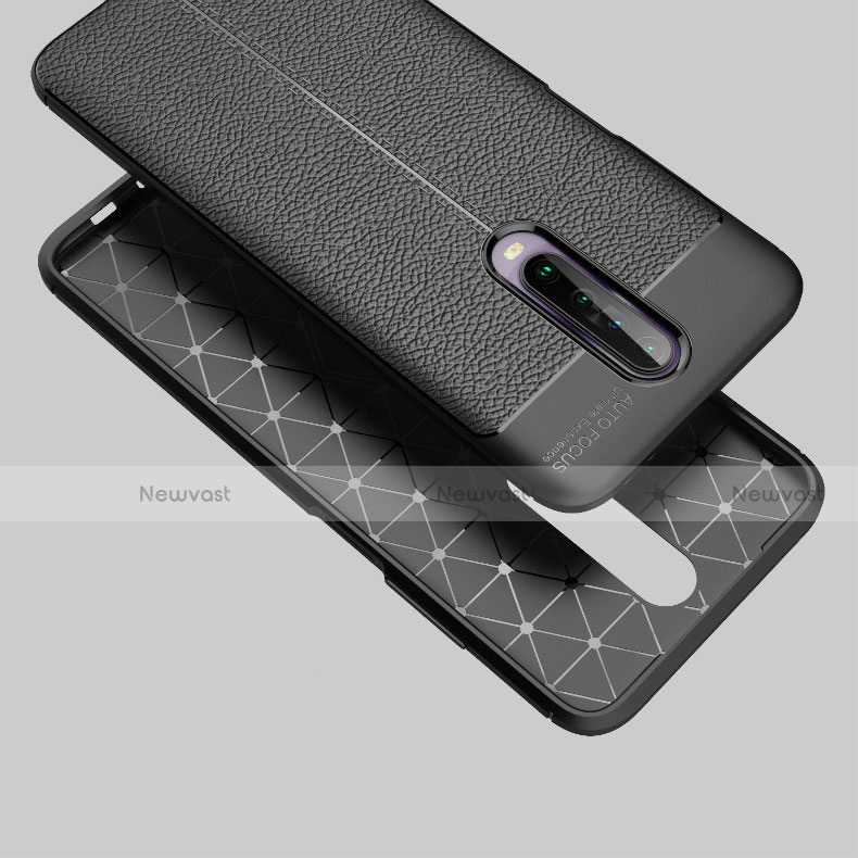 Soft Silicone Gel Leather Snap On Case Cover S04 for Xiaomi Poco X2