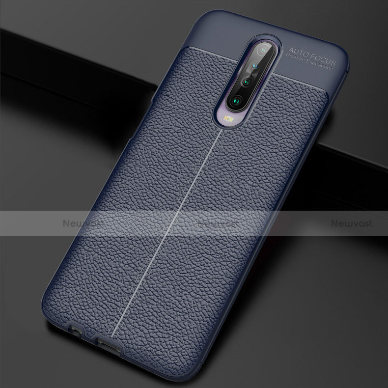 Soft Silicone Gel Leather Snap On Case Cover S04 for Xiaomi Redmi K30 4G