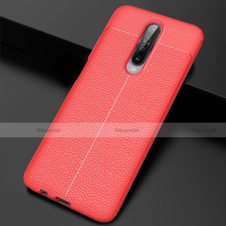 Soft Silicone Gel Leather Snap On Case Cover S04 for Xiaomi Redmi K30 5G