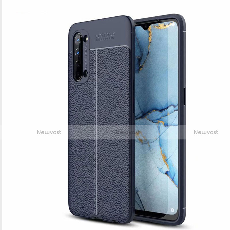 Soft Silicone Gel Leather Snap On Case Cover S05 for Oppo Find X2 Lite